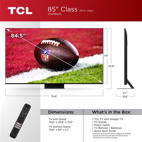 tcl qm8 85